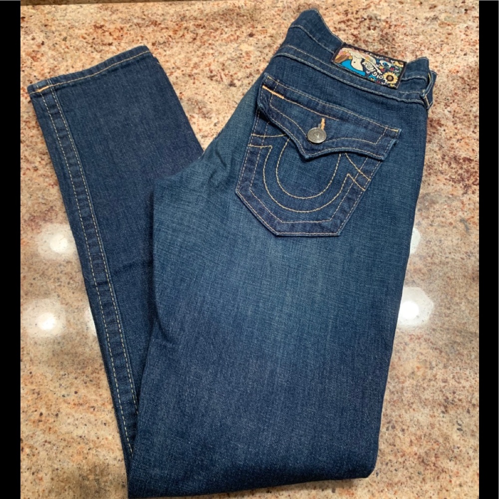 True Religion straight leg jeans